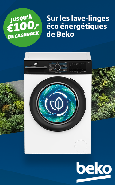 Beko wasmachines met Aquatech en Autodose - Nu met 6 maanden Ariel wasmiddel en Lenor wasverzachter gratis 