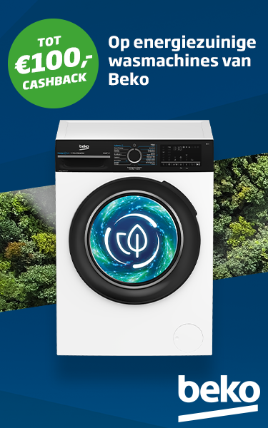 Beko wasmachines met EnergySpin - Nu met cashback