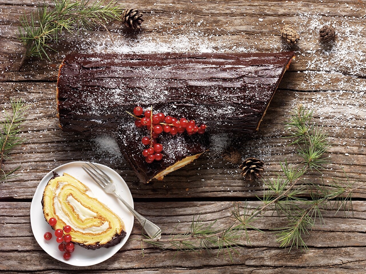 Bûche de Noël Bûche de Noël