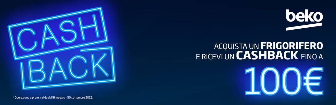 Cashback sui frigoriferi Beko Cashback Frigoriferi Beko