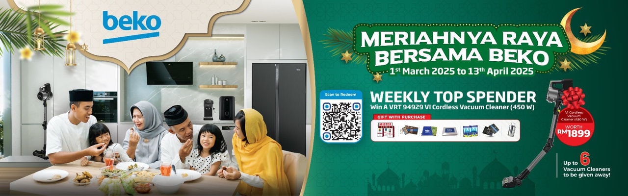 Beko Malaysia - 2025 Raya - web banner