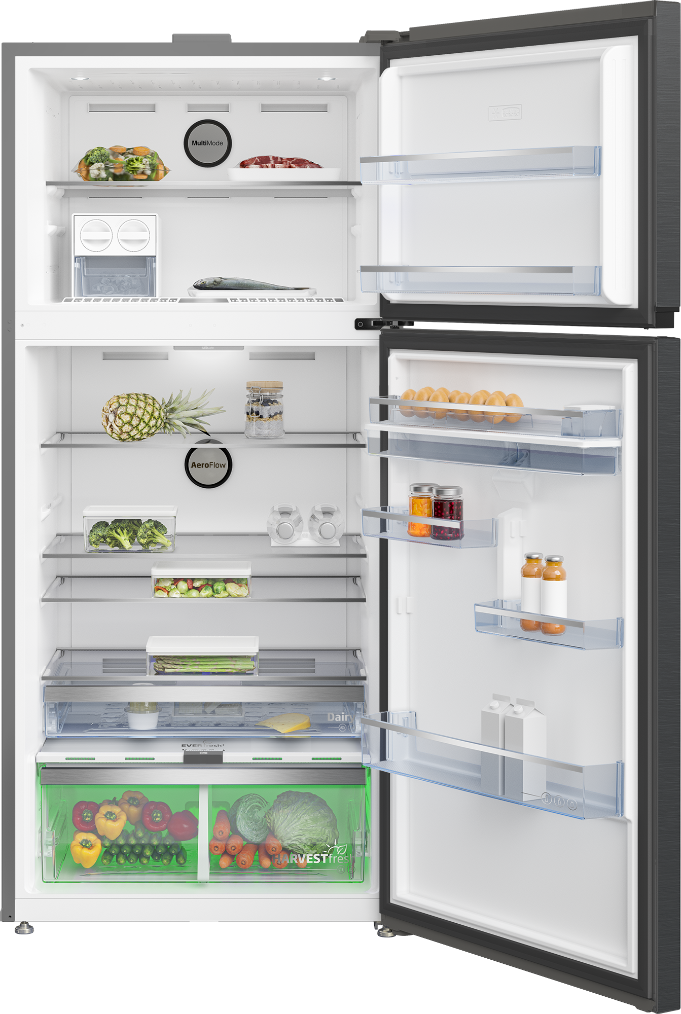 Réfrigérateur-congélateur (Double portes, 83.2 cm), RDNE700E40XP