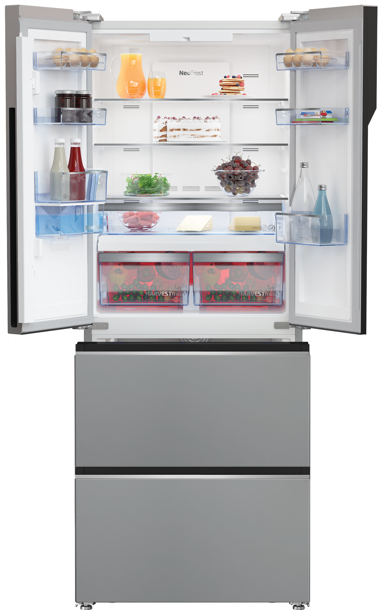 Réfrigérateur multi-portes Beko Refrigerateur Frigo congélateur en