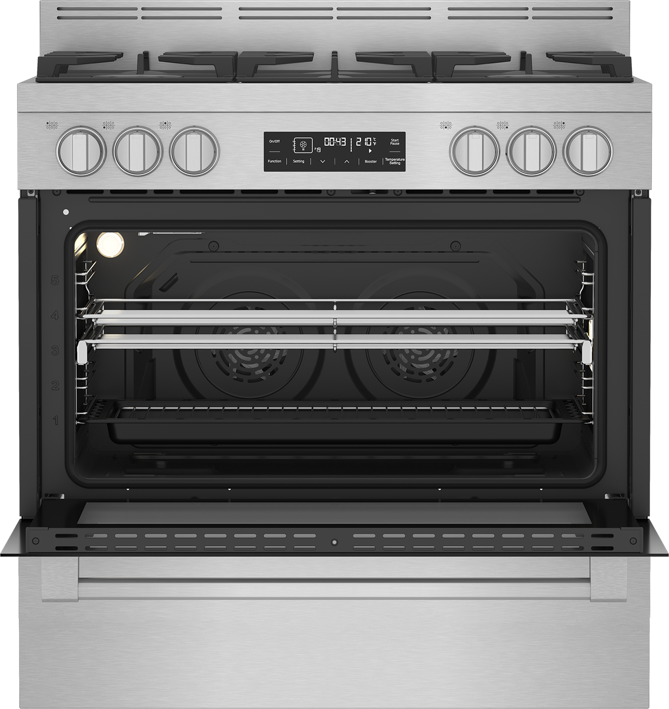 beko 90cm dual fuel freestanding cooker