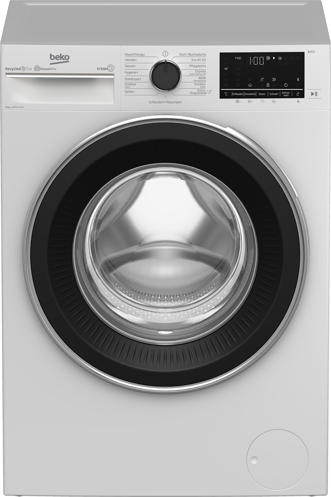 B5WFU58415W | Freestanding Washing Machine 1400 kg, (8 rpm) BEKO 