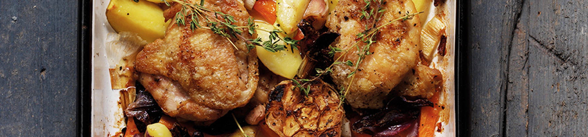 Roasted Chicken With Root Vegetables