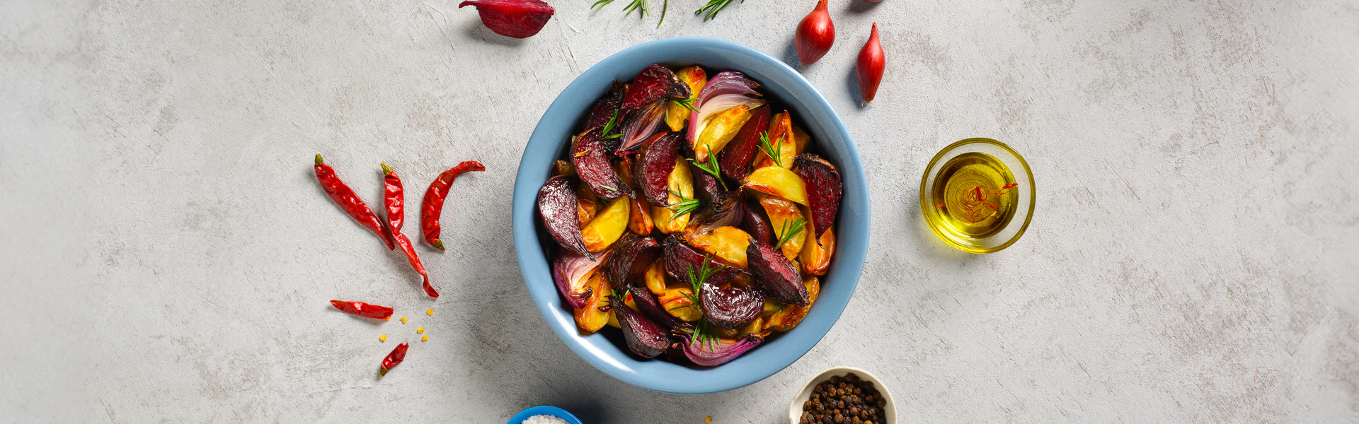 Air Fried Beets & Potatoes