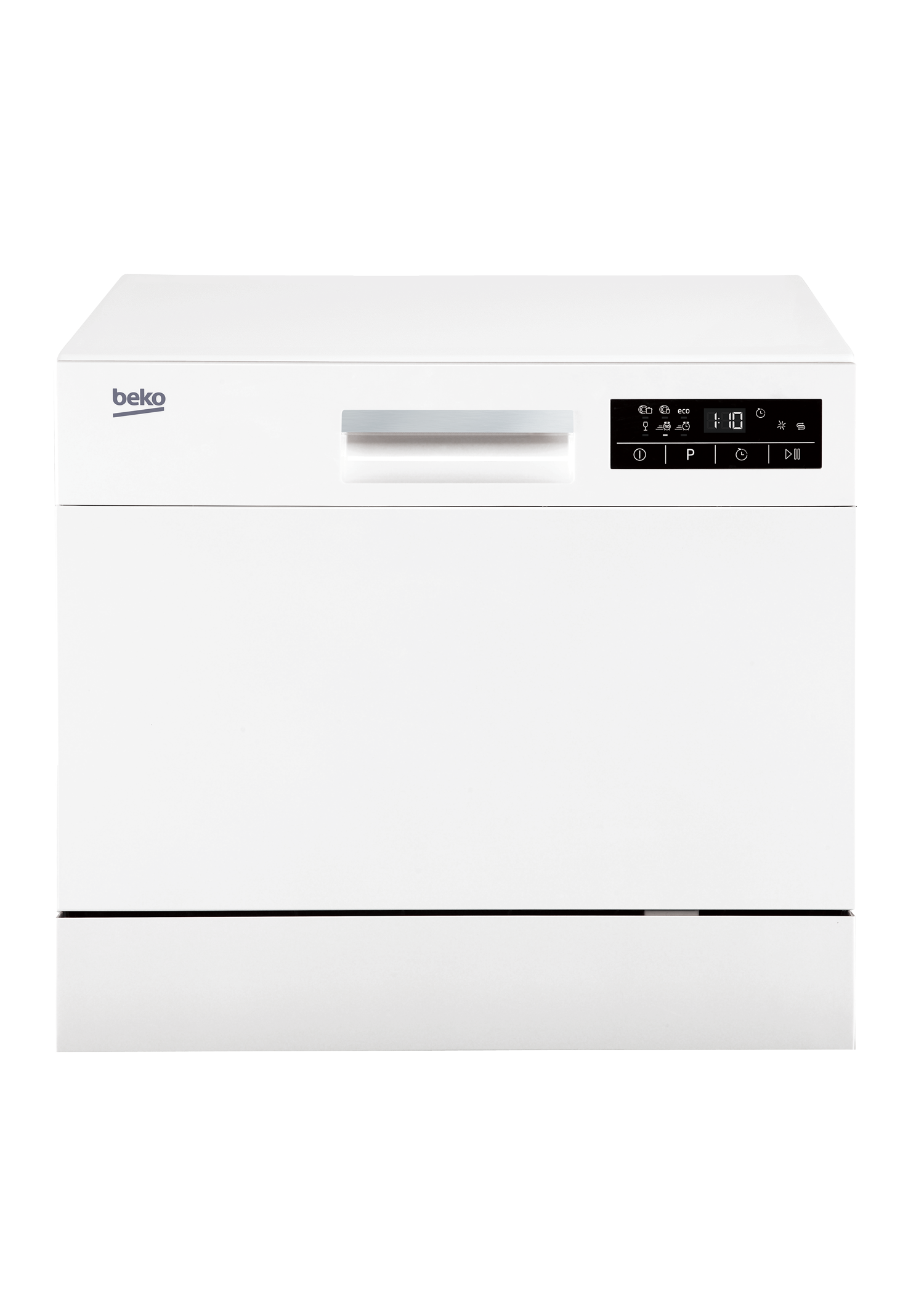 BEKO Lave-vaisselle compact DTC36610W, 6 couverts, 55 cm, 49 dB, 6