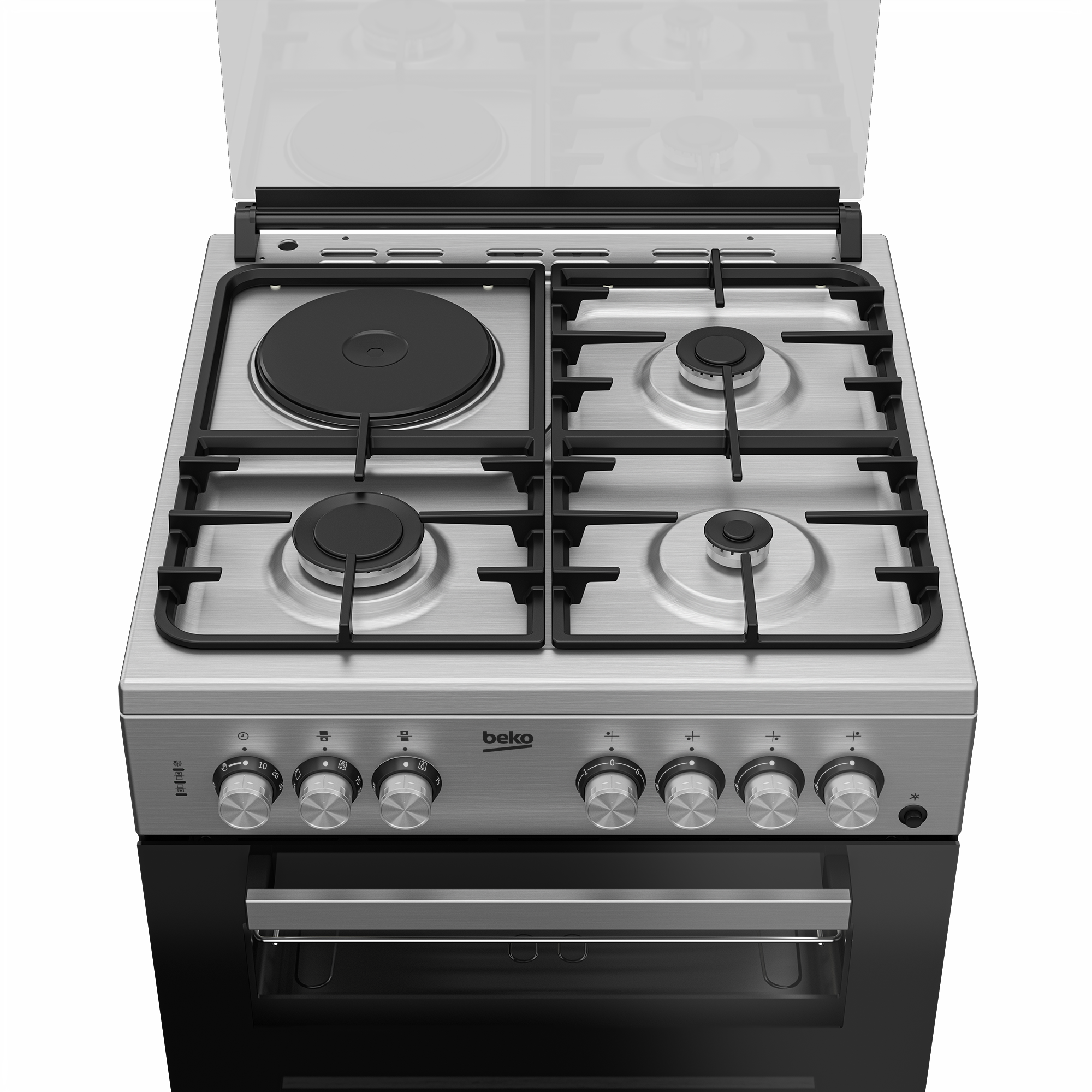 Freestanding 60 Heating | Grill, | Cooker cm) (Fan with FDF63110DXSL BEKO