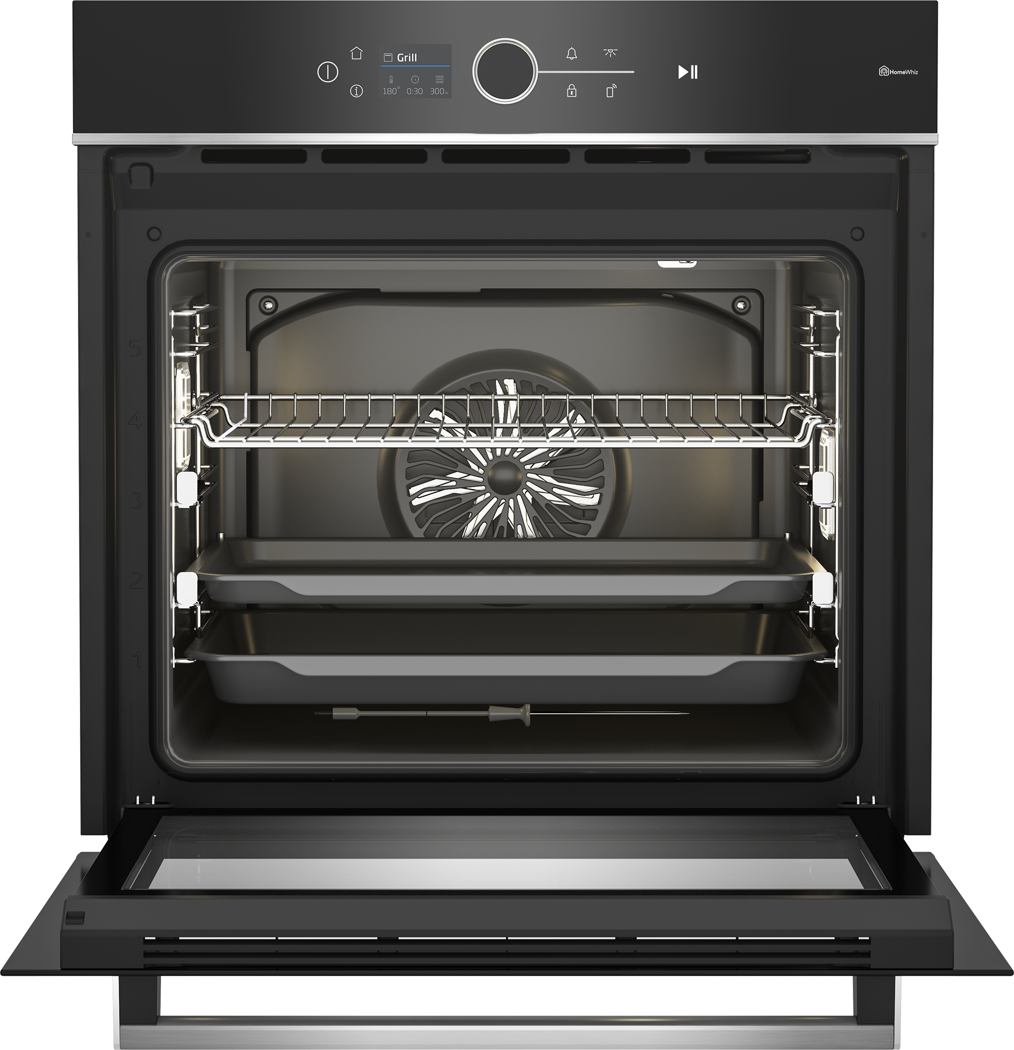 Promoten Betrouwbaar Aannemer BBIM13500XPSW | 60 cm 71 L Multifunctioneel Inbouw Oven | BEKO