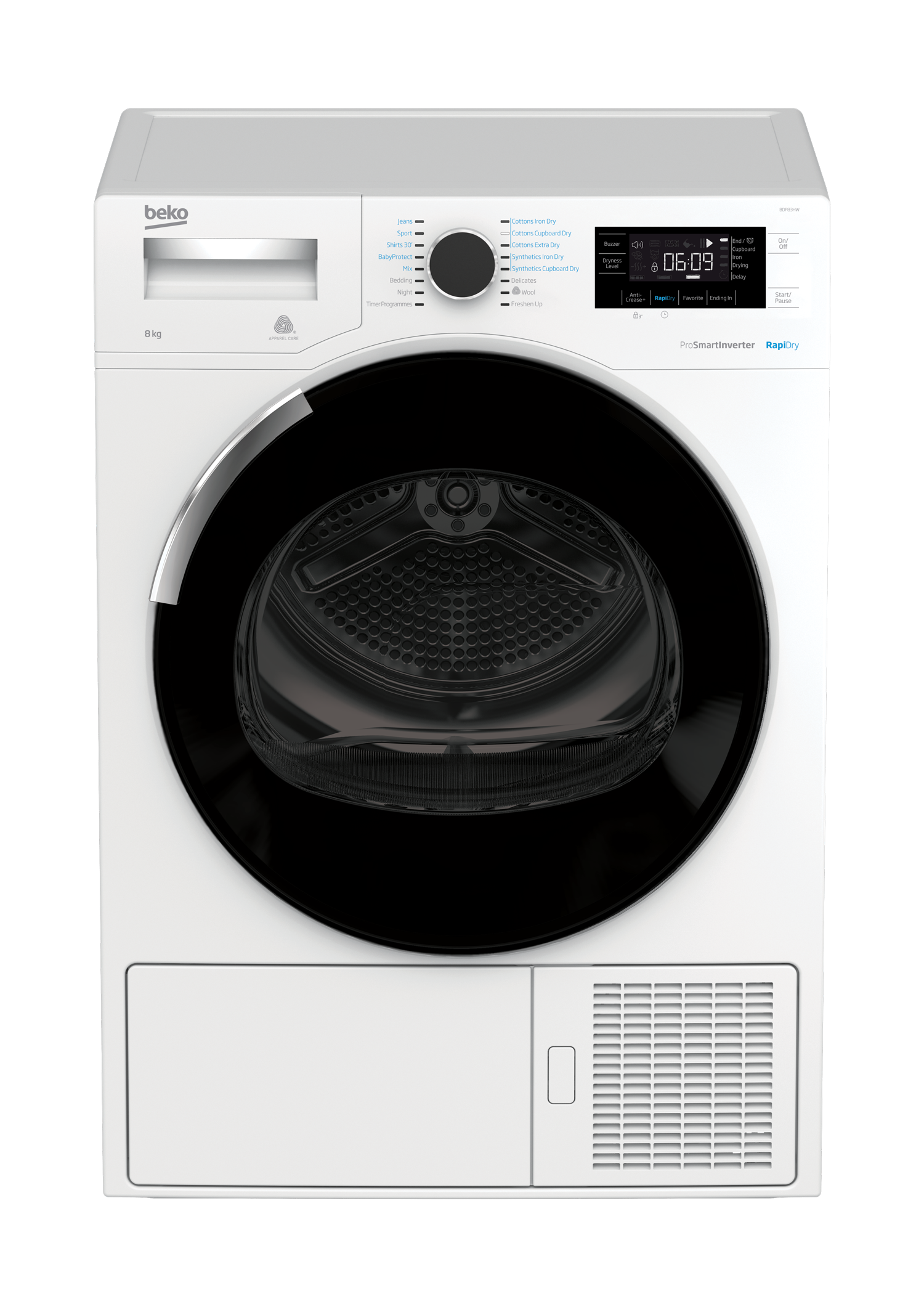 Tumble Dryer Hybrid 8 Kg BDP83HW BEKO