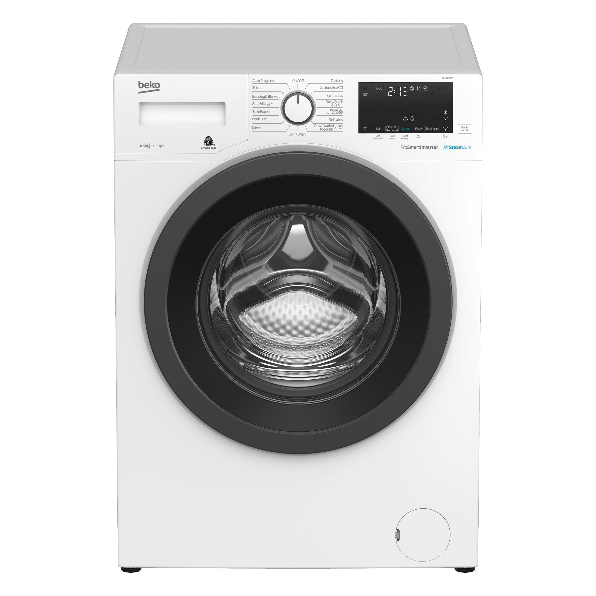 beko washing machine bfl8510w