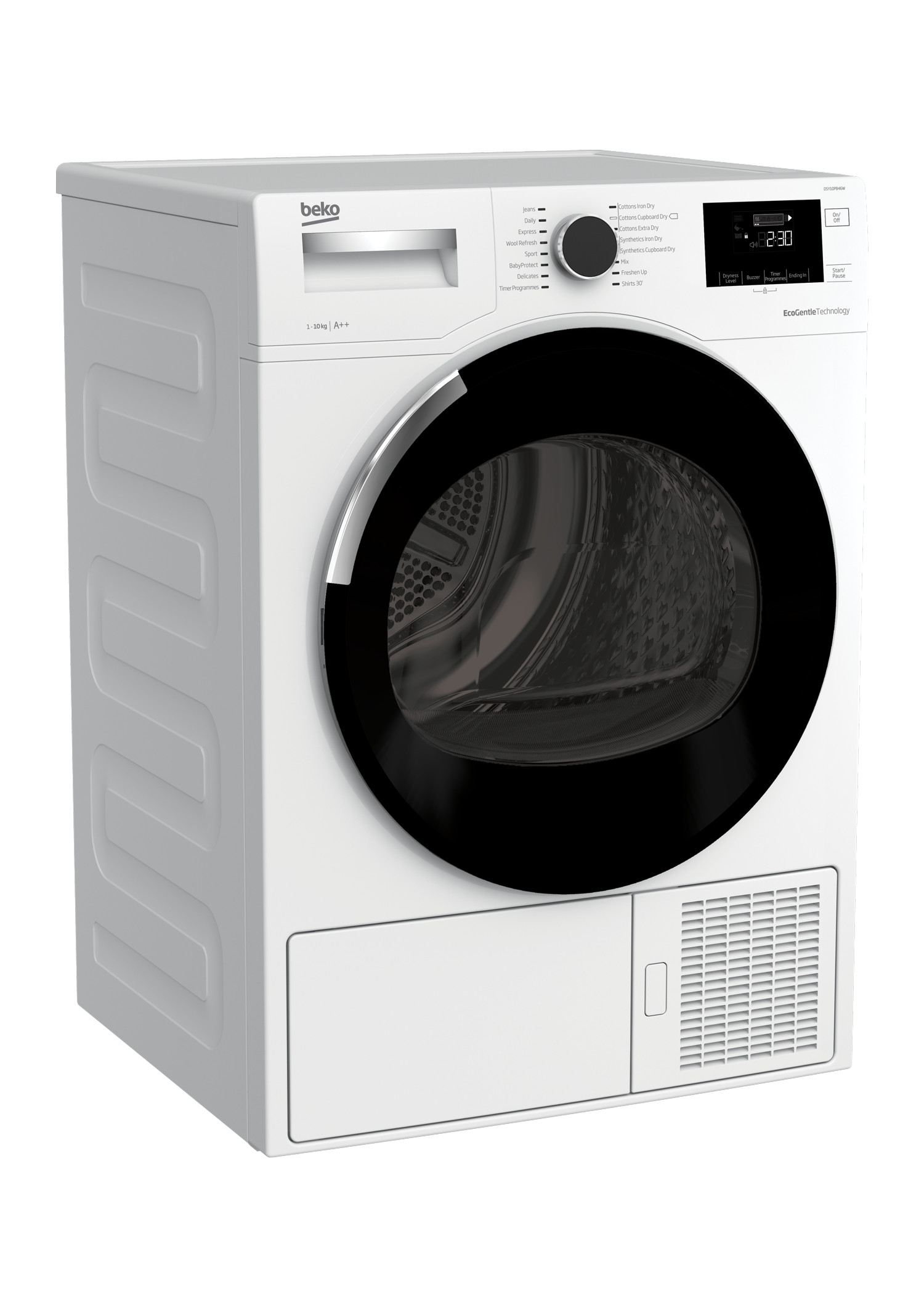 Tumble Dryer (Heat Pump, 10 kg) DSY10PB46W BEKO