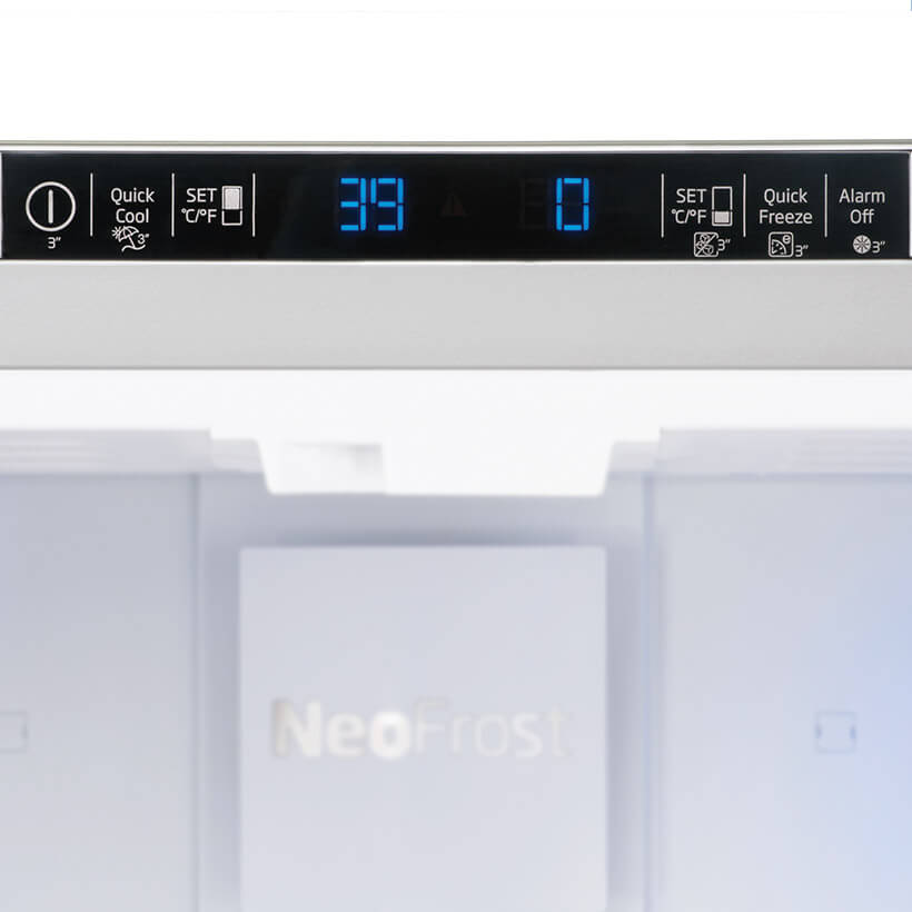 RCNA366E60XBN Frigo Combiné Neo Frost 324 L Inox - C - Beko