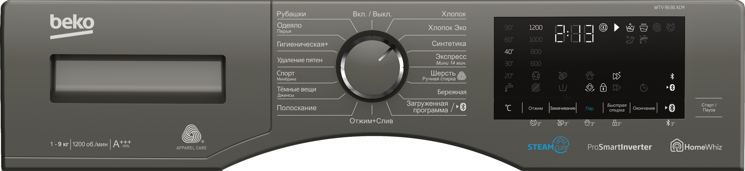 Beko steam cure инструкция фото 8